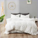 Housse de Couette Blanche 140x200 - couettedouillette