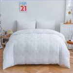 Housse de Couette Blanche Brodée - couettedouillette