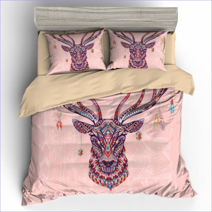 Housse de Couette Bohème - Cerf - couettedouillette