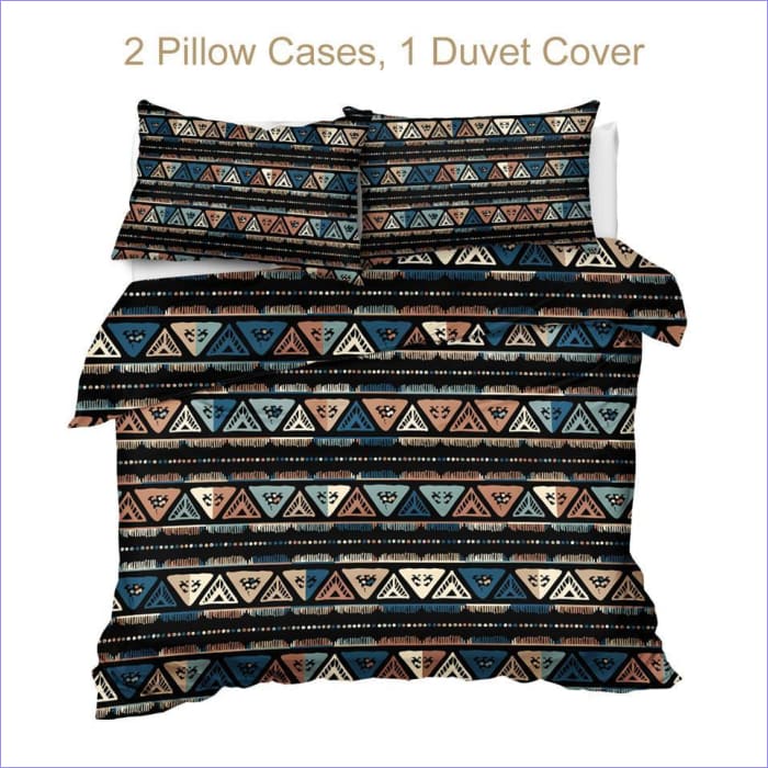 Housse de couette bohème chic avec motif aztèque – Image 5