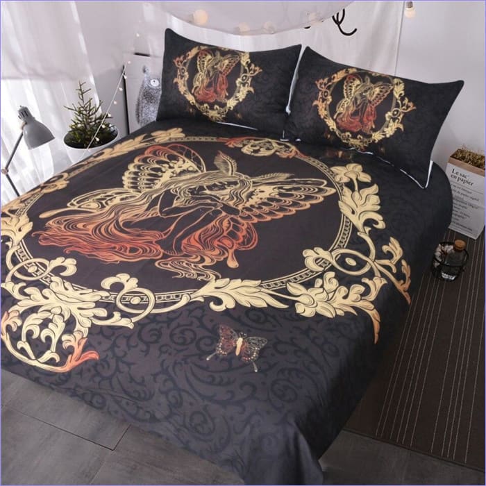 Housse de Couette Bohème - Fée Dorée - couettedouillette