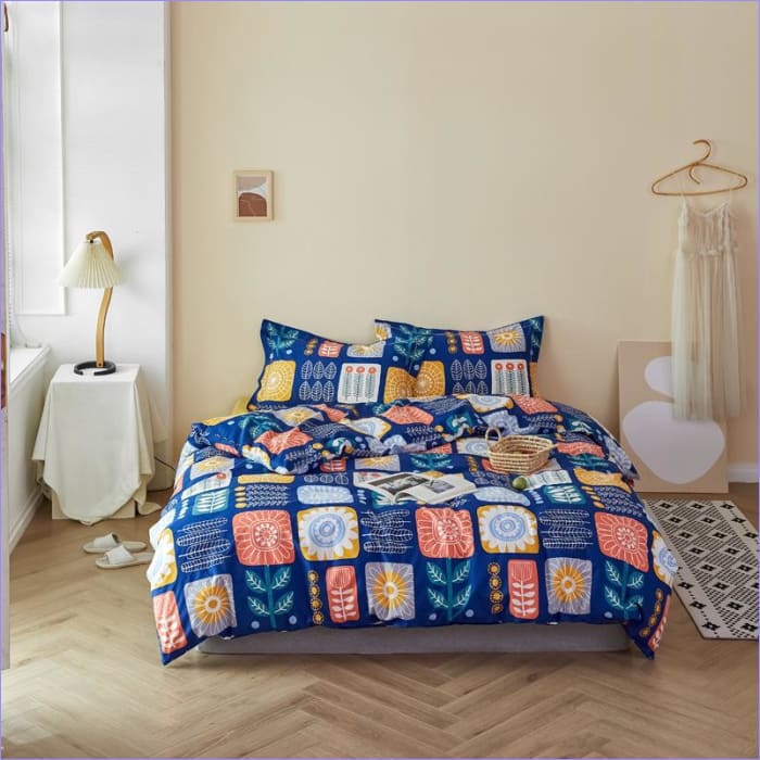 Housse de Couette Bohème - Fleurie - couettedouillette