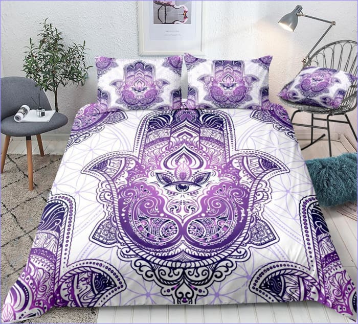 Housse de Couette Bohème - Khamsa - couettedouillette