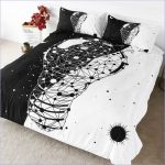 Housse de couette Bohème avec motif constellation