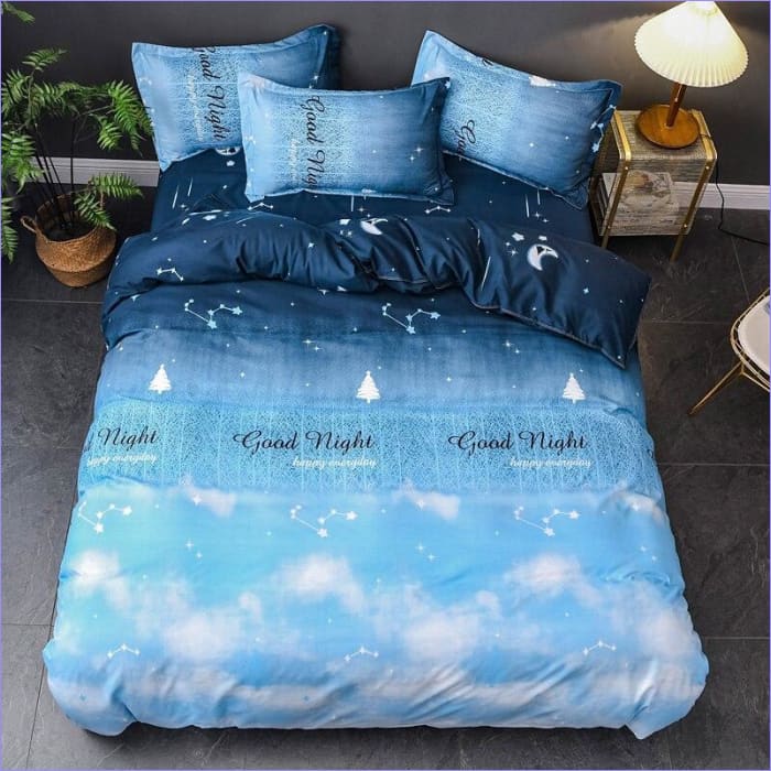 Housse de couette douce nuit