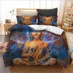 Housse de Couette Bouddha Galaxie - couettedouillette
