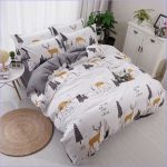 Housse de Couette Cerfs en forêt - couettedouillette