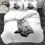 Housse de Couette Chat 140x200 - couettedouillette