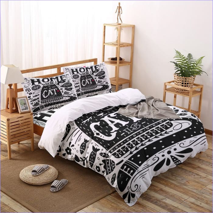 Housse de couette motif félin - culture pop – Image 3