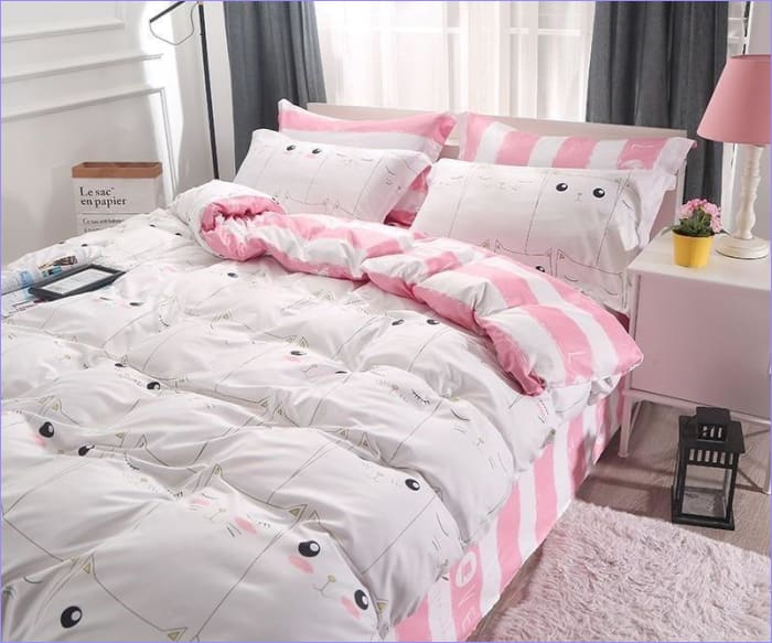 Housse de couette Motif chatons mignons – Image 4
