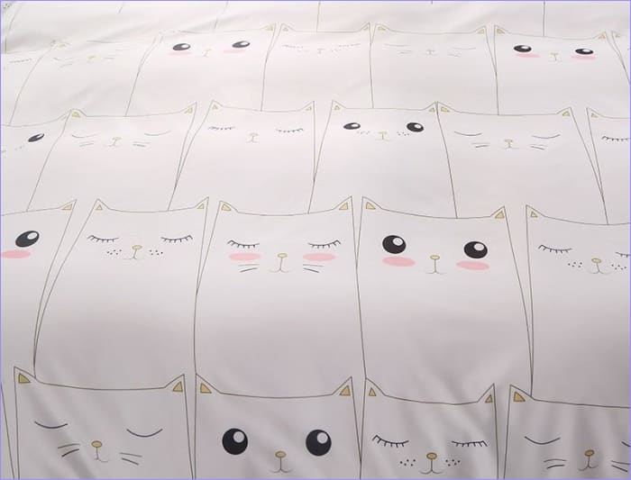 Housse de couette Motif chatons mignons – Image 6