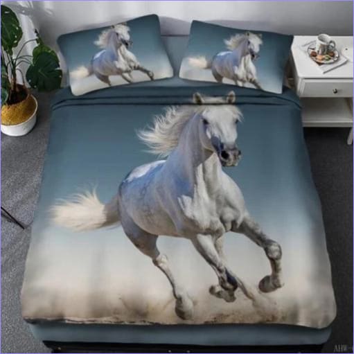 Housse de Couette Cheval de Camargue - couettedouillette