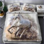 Housse de Couette Cheval Pur Sang Course - couettedouillette