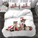 Housse de Couette Chien et Chat - couettedouillette
