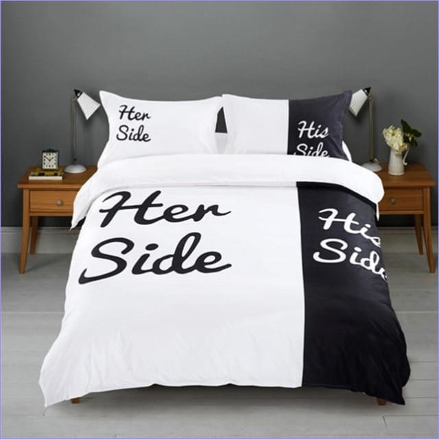 Housse de Couette Coté couple - couettedouillette