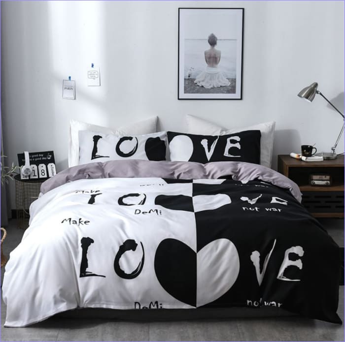 Housse de Couette Couple - Amour - couettedouillette