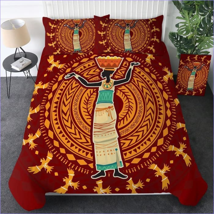 Housse de Couette Femme Africaine - couettedouillette