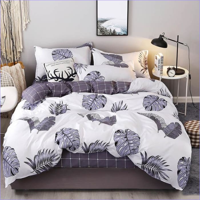 Housse de Couette Feuillage Tropical - couettedouillette