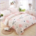 Housse de Couette Fleurie Fleurs et Love - couettedouillette