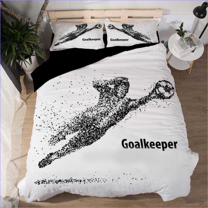 Housse de Couette Gardien de Foot - couettedouillette