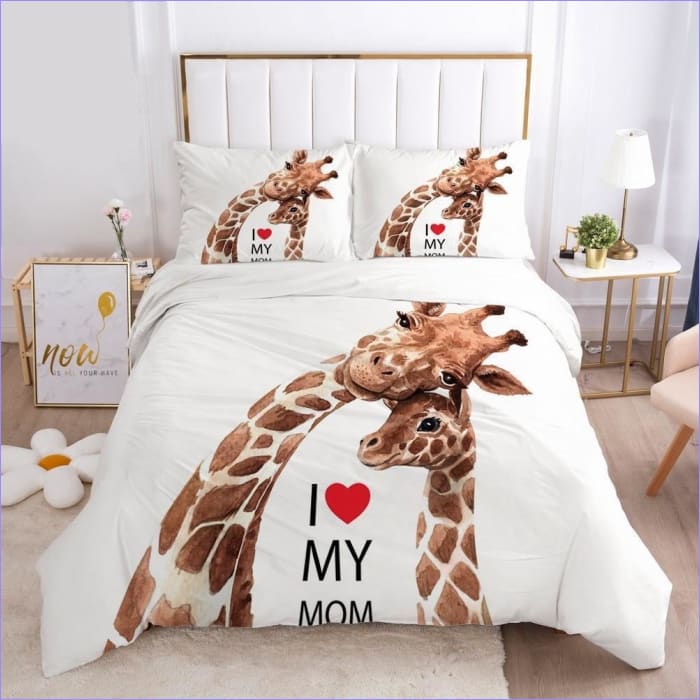 Housse de Couette Girafe - couettedouillette