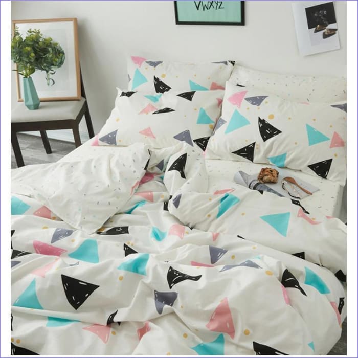 Housse de Couette imprimé Scandinave - couettedouillette
