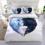 Housse de Couette Lion Yin & Yang | Couettedouillette