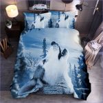 Housse de Couette Loup Blanc - couettedouillette