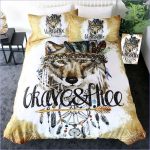Housse de couette Loup Noble et Indépendant