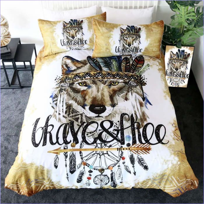 Housse de couette Loup Noble et Indépendant