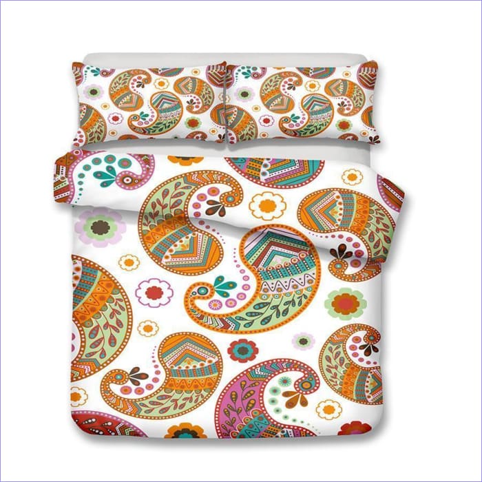 Housse de couette mandala en polychromie – Image 2
