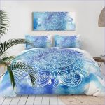Housse de Couette motif Mandala nuage - couettedouillette