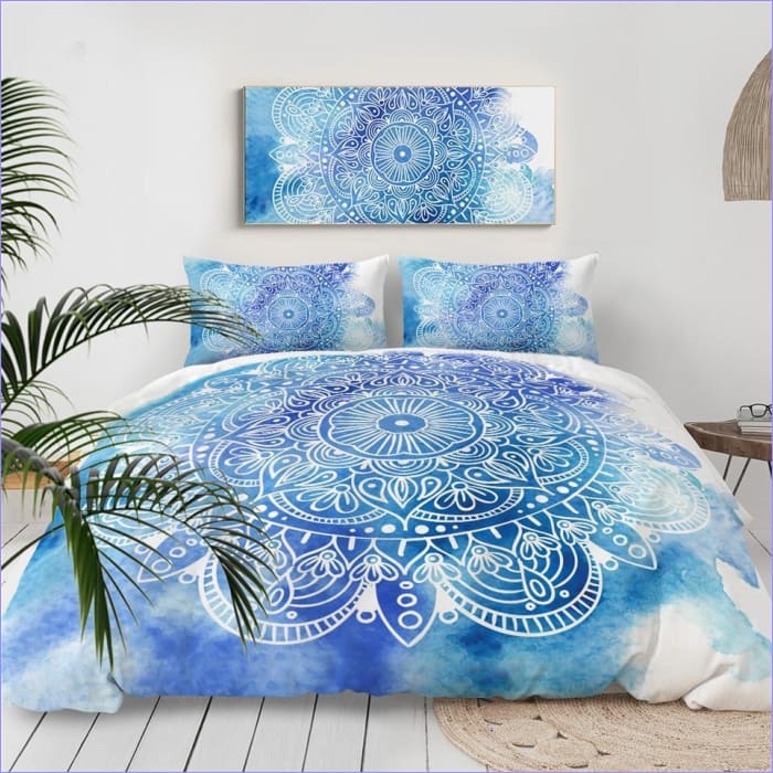 Housse de Couette motif Mandala nuage - couettedouillette