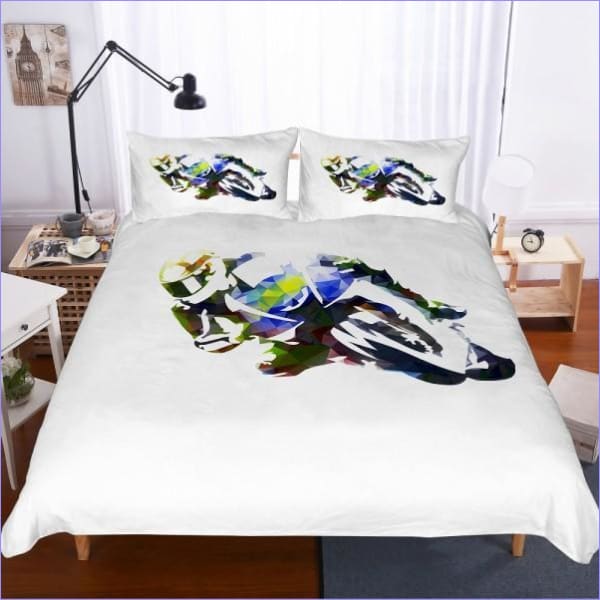 Housse de Couette Moto Gp 140x200 - couettedouillette
