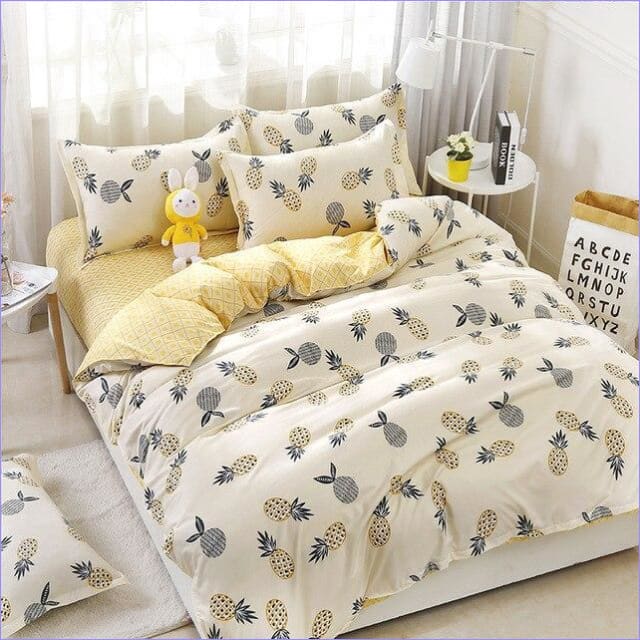 Housse de Couette Originale - Ananas en folie -