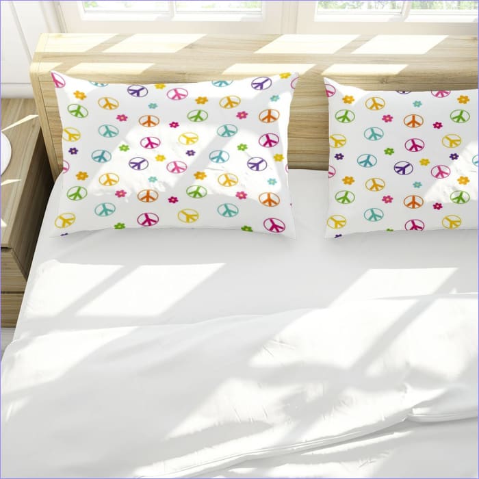 Housse de couette Paix et Amour – Image 3