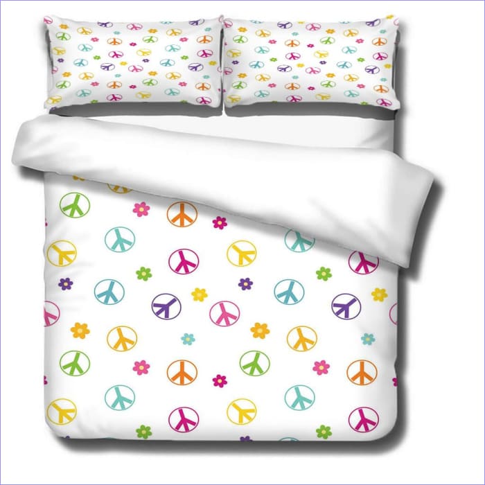 Housse de couette Paix et Amour – Image 4