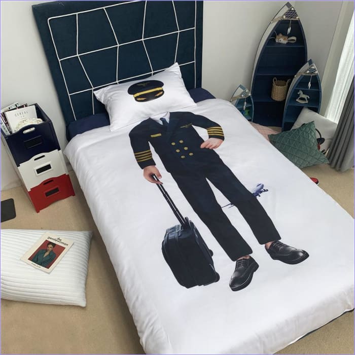 Housse de Couette Pilote d’avion - couettedouillette