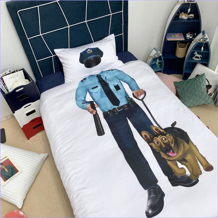 Housse de Couette Policier - couettedouillette