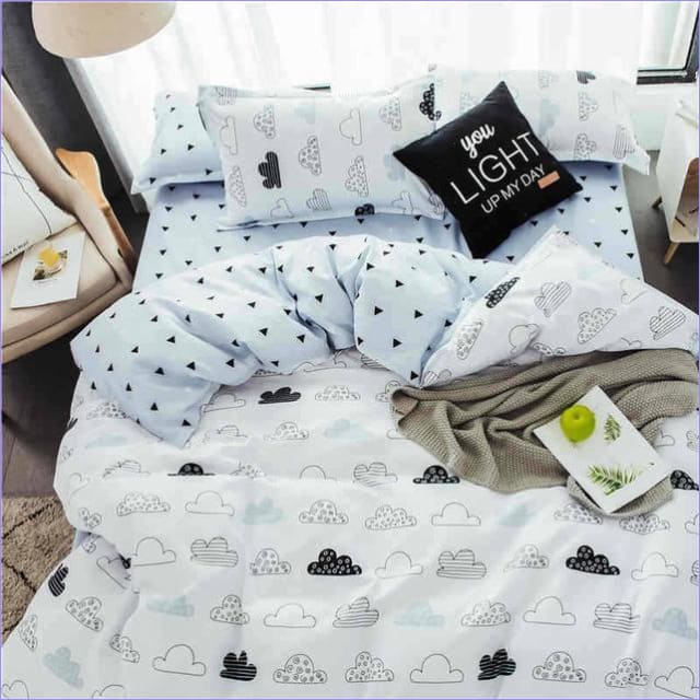 Housse de couette style Nordique 140x200 – Image 3