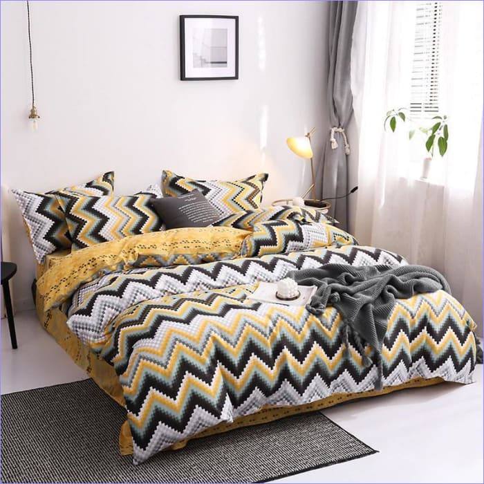 Housse de Couette Scandinave 3D - couettedouillette