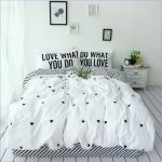 Housse de Couette Scandinave - Coeurs - couettedouillette