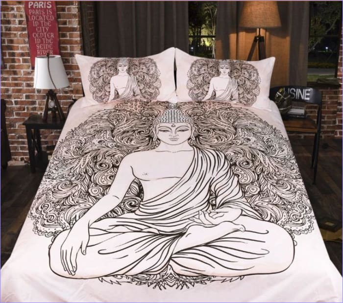 Housse de Couette Zen Bouddha - couettedouillette