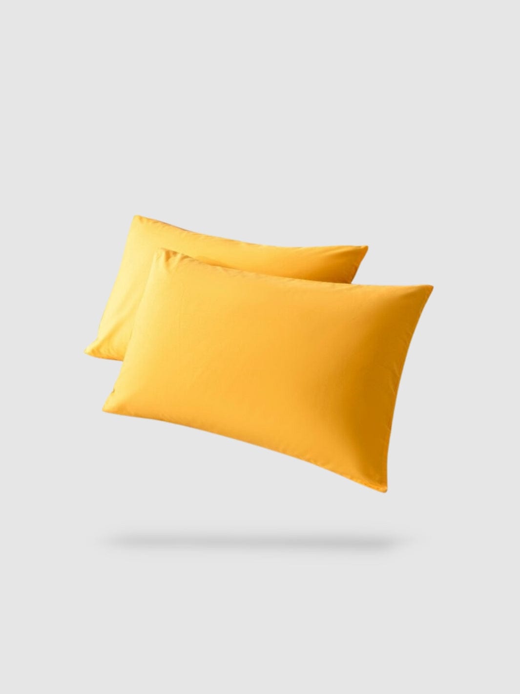 housse de coussin 100% coton 65x65 2 pièces - Orange