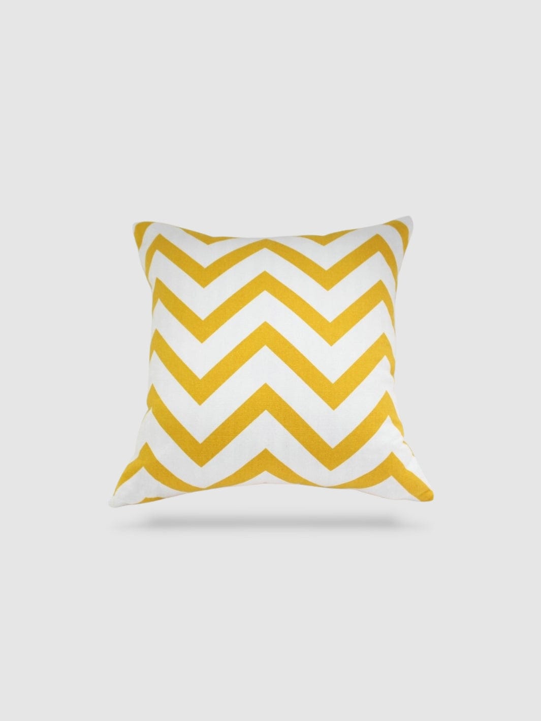 housse de coussin coton 50x50 - Jaune