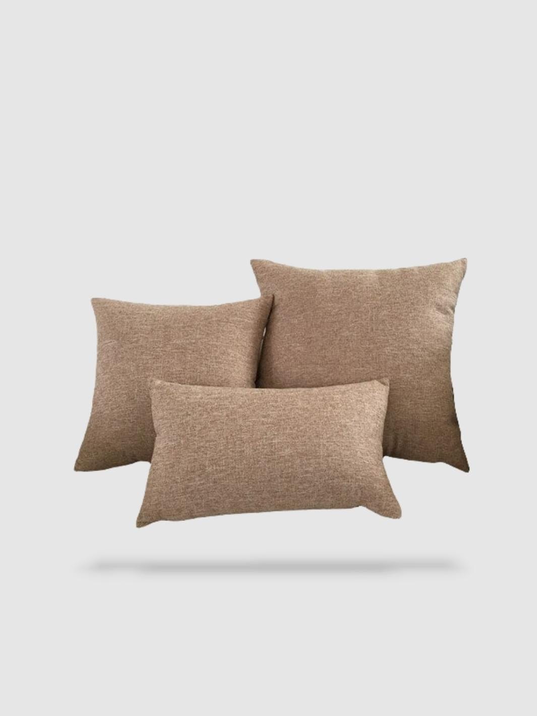 housse de coussin décoratif 40x60 - Marron clair