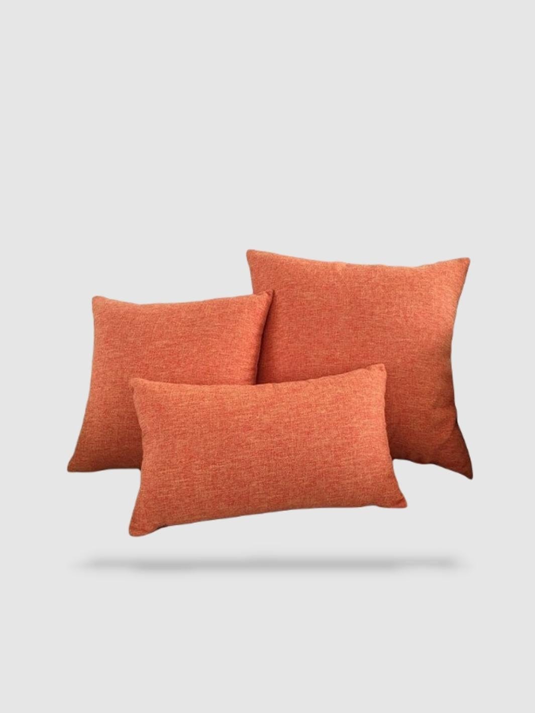 housse de coussin décoratif 40x60 - Orange