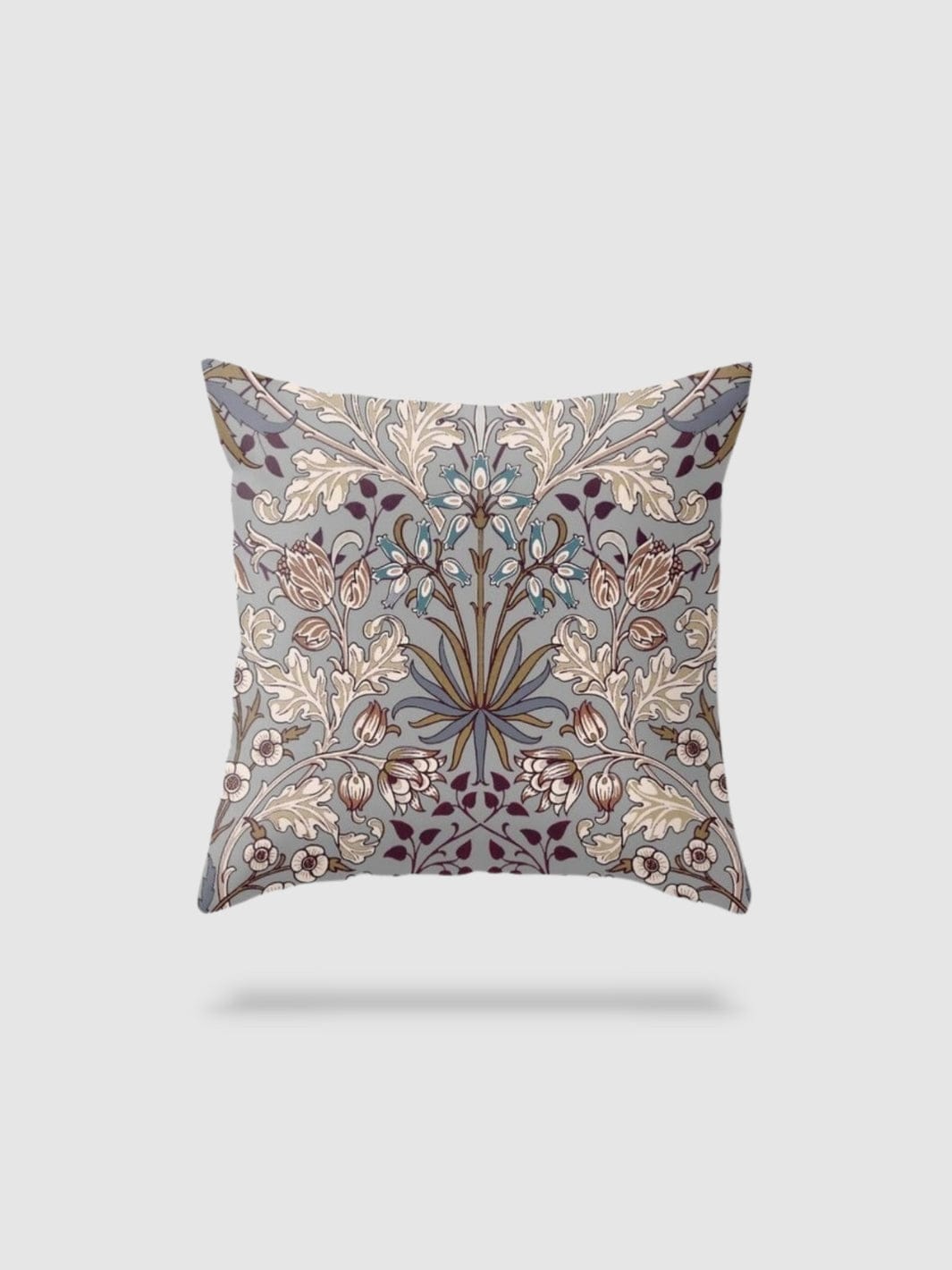 housse de coussin en lin à fleurs 60x60 - motif 15