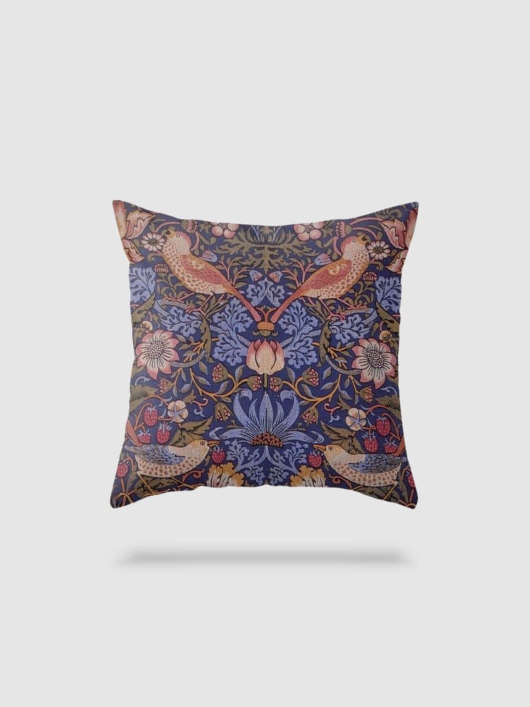 housse de coussin en lin à fleurs 60x60 - motif 20