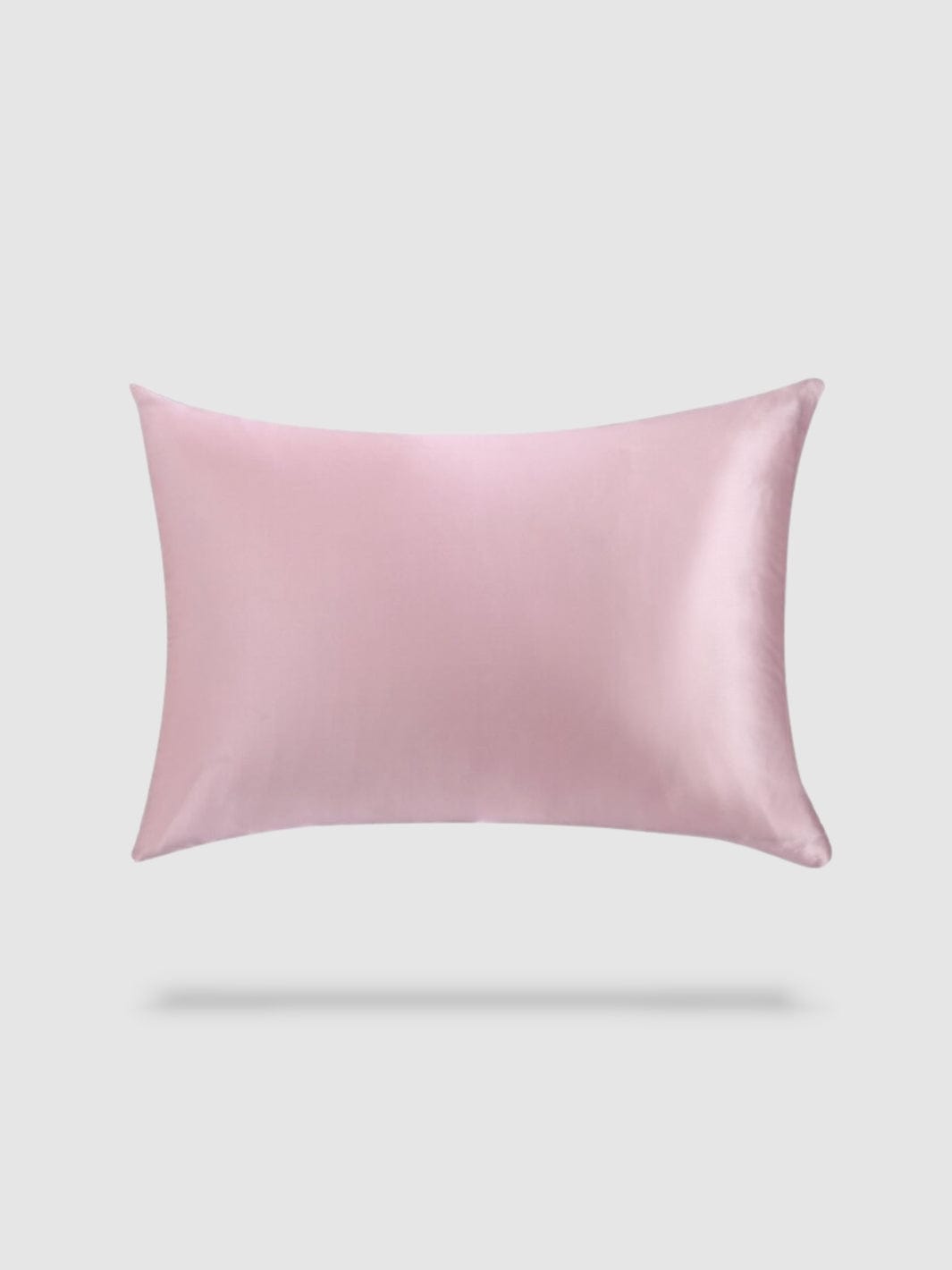 housse de coussin soie de murier 40x60 - Rose